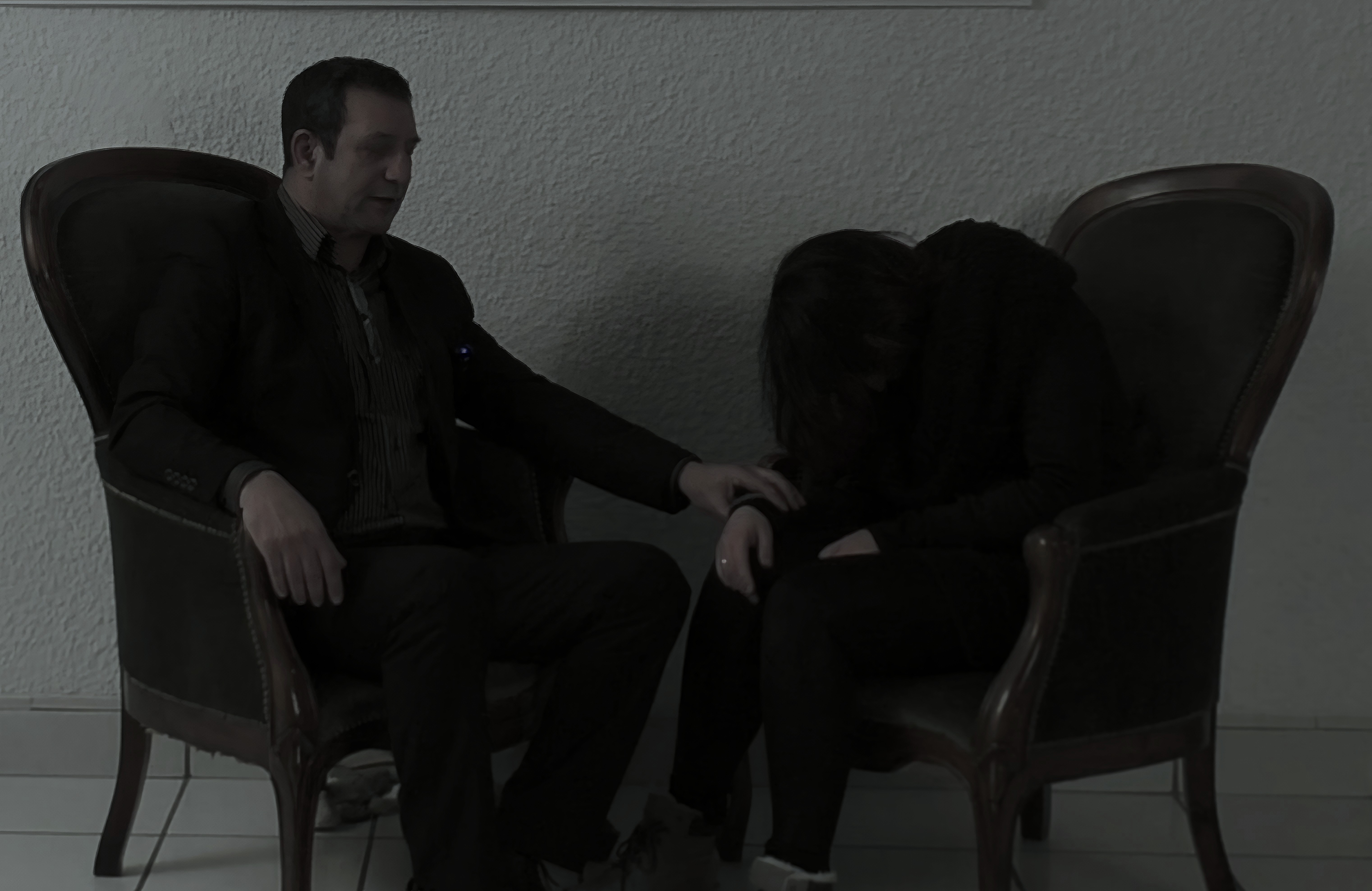 Séance d'hypnose — Rachid Bousmat hypnothérapeute accompagnant un patient